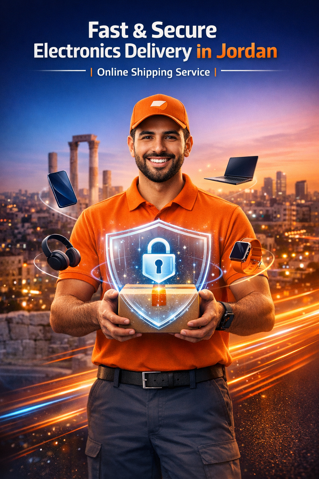 Fast & Secure Electronics Delivery in Jordan | Online Shipping Service