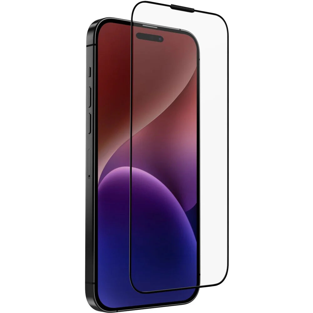 واقي شاشة زجاجي لهاتف آيفون 15 برو 6.1 من يونيك أوبتكس فيفيد كلير