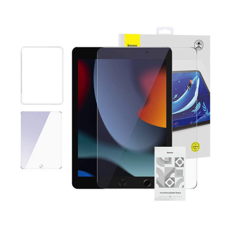 شاشة حماية عالي الدقة من باسيوس 0.3 مم لجهاز ايباد مقاس 10.5 بوصة/10.2 بوصة