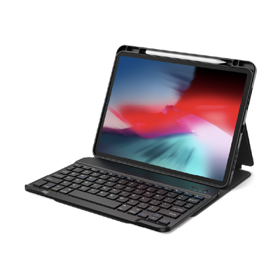WiWU Protective Keyboard Case for iPad 11th Gen 11" (2025, A16) & iPad 10th Gen 10.9" (2022) (Arabic + English)