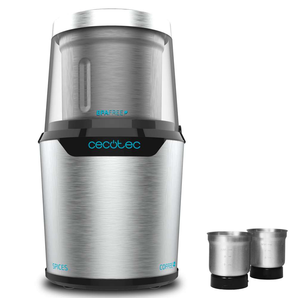 سيسوتيك TitanMill 300 DuoClean — طاحونة قهوة وبهارات بوعاءين منفصلين لا تختلط النكهات