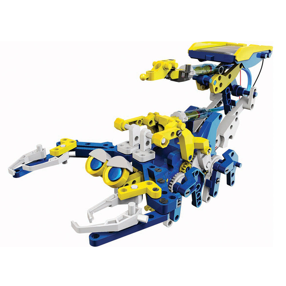 The Source 12 in 1 Solar Hydraulic Robot Kit Learn & Create