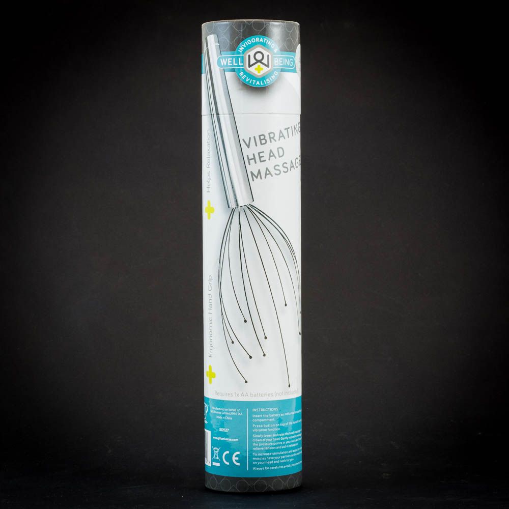 The Source Vibrating Head Massager Relax Anywhere & Anytime - Battery Operated