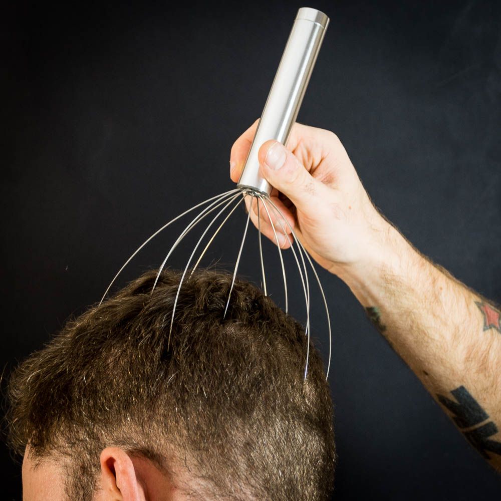The Source Vibrating Head Massager Relax Anywhere & Anytime - Battery Operated