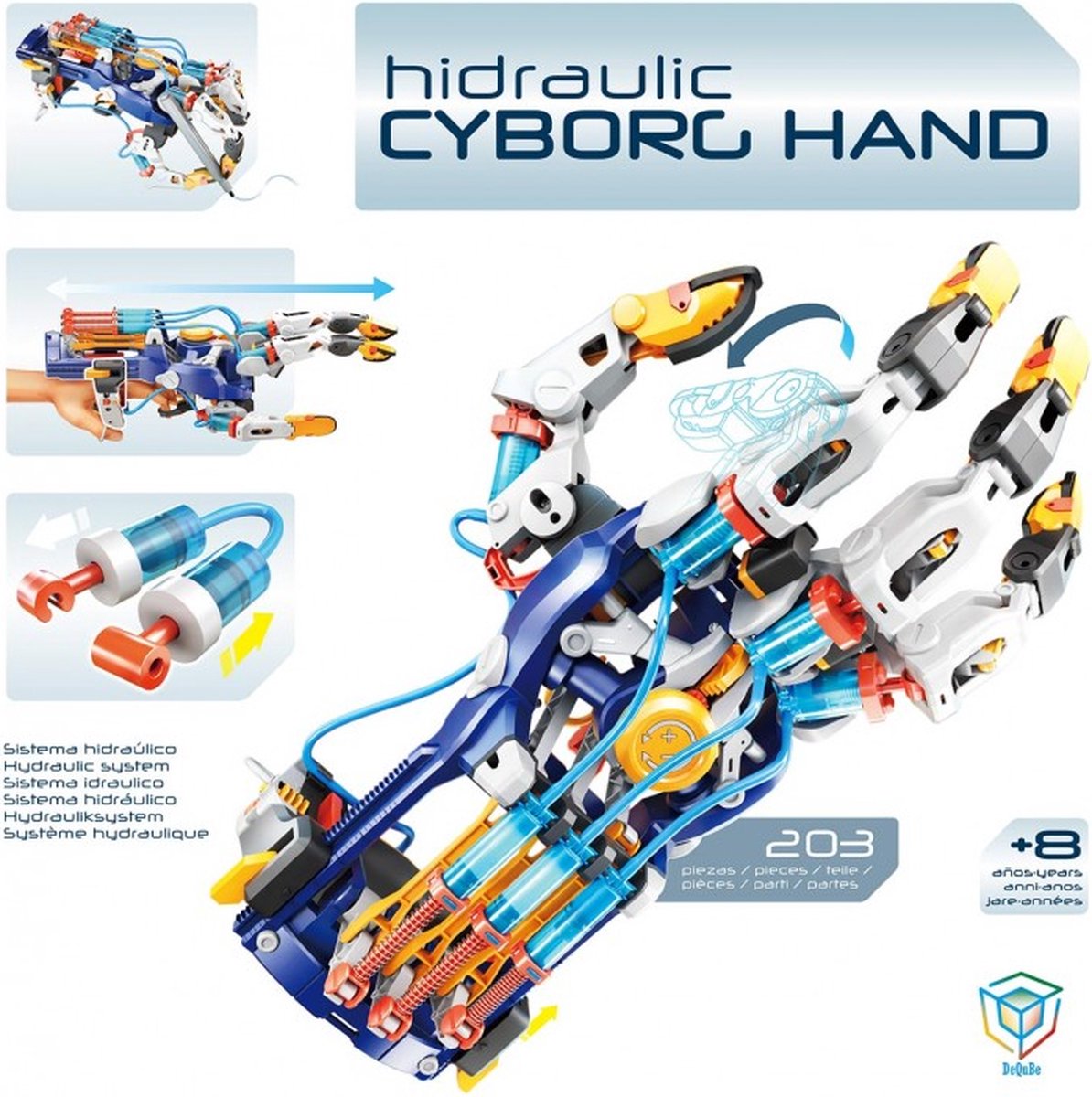 The Source Hydraulic Cyborg Hand Fun & Educational STEM Toy