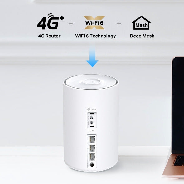 TP-Link Deco X10-4G | راوتر 4G+ WiFi 6 بسرعة AX1500
