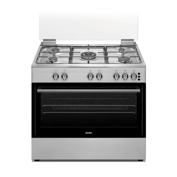 Simfer F9080 BL 90×60 Gas Cooker, Fan, Full Safety