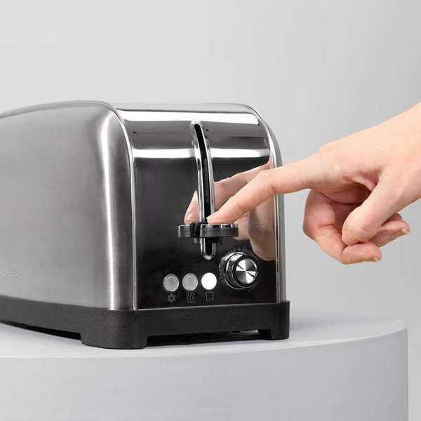 محمصة Cecotec Toastin’ Time 1500 Inox 4 شرائح 1500W