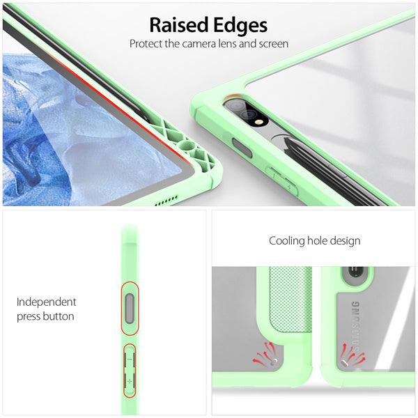 حافظة سلسلة توبي لجهاز سامسونج تاب S8(X700/X706) /S7 (T870/T875/T876B)