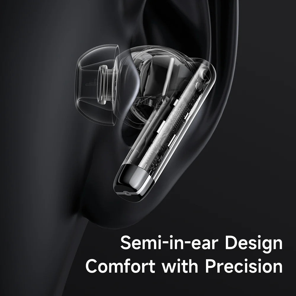 سماعات أذن مكدودو بشاشة رقمية وحبل - أسود