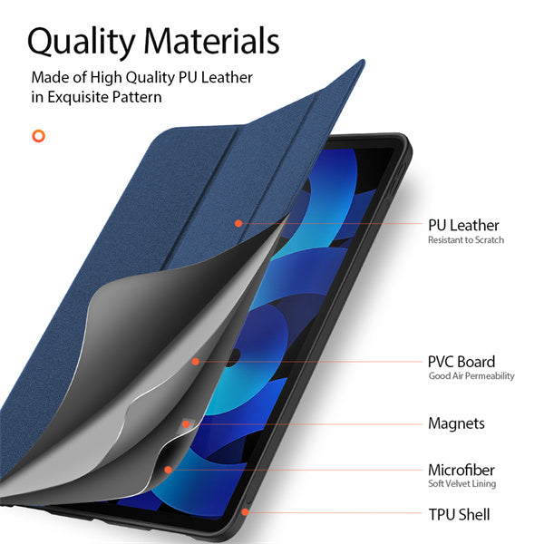 Dux Ducis DOMO iPad Air 11 (2024/2025) / Air 4/5 10.9 Blue