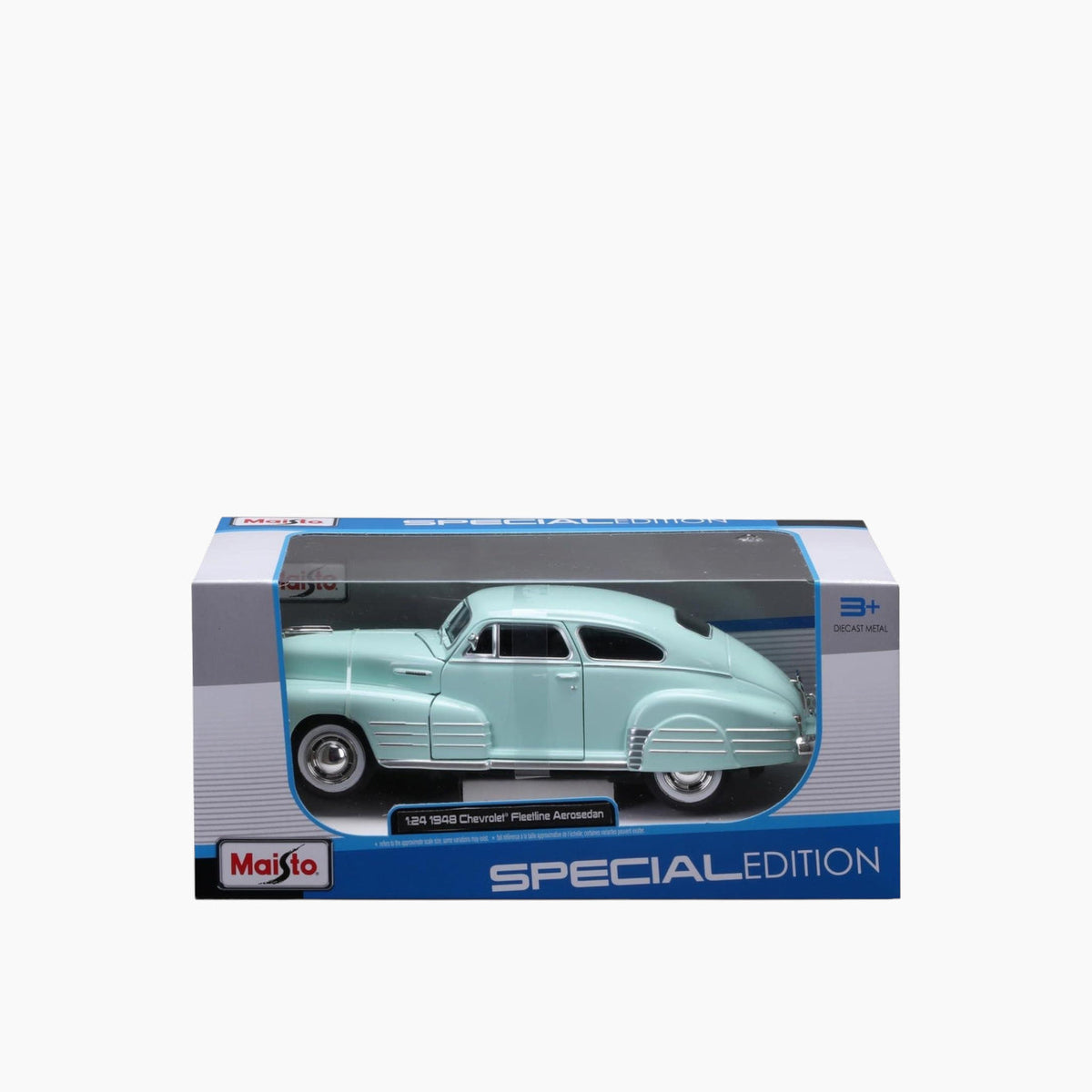 Maisto 1948 Chevrolet Fleetline Aerosedan Die-Cast Model Car – 1:24 Scale
