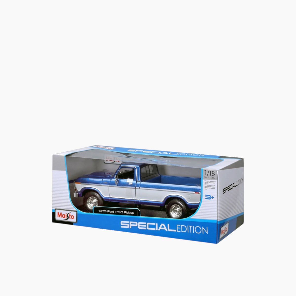 Maisto 1979 Ford F150 Pick-Up Die-Cast Model Car – 1:18 Scale