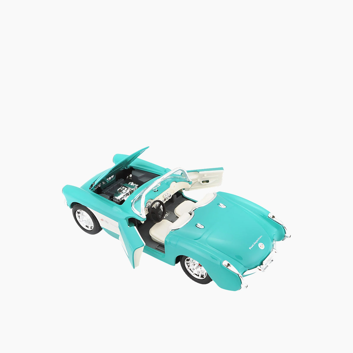 Maisto 1957 Chevrolet Corvette Die-Cast Model Car – 1:24 Scale