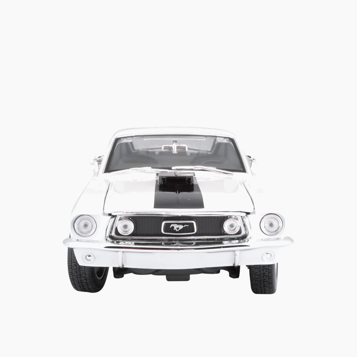 Bburago Ford Mustang GT Cobra Jet FB 1968 Die-Cast Model Car – 1:18 Scale