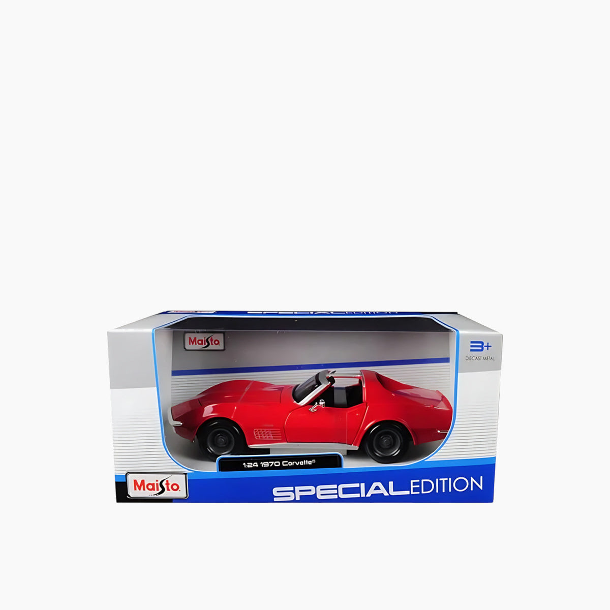 Maisto Chevrolet Corvette 1970 Die-Cast Model Car – 1:24 Scale