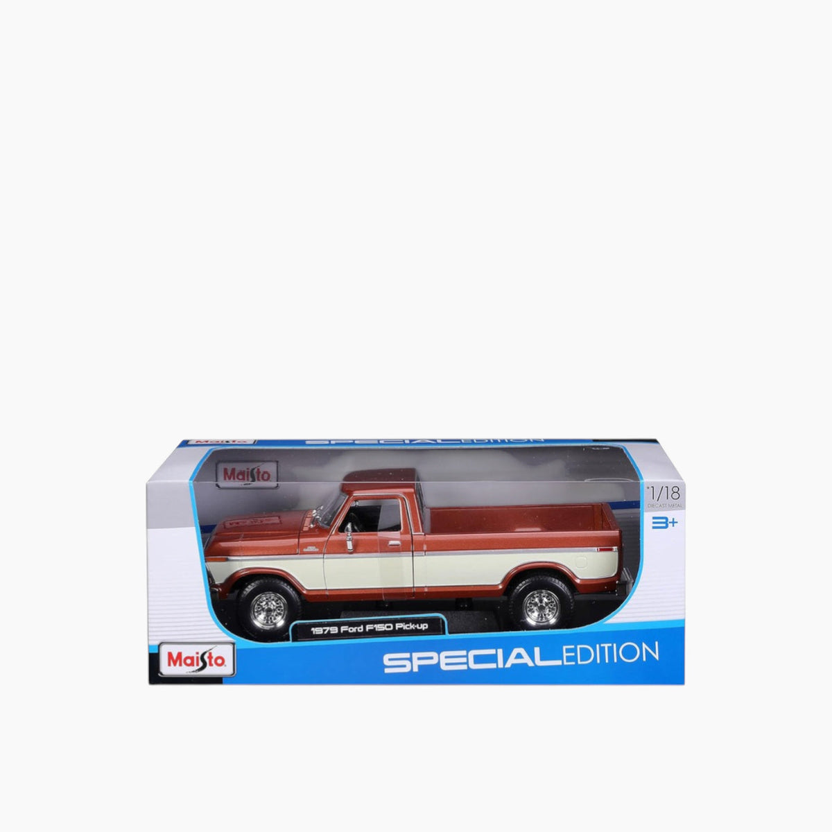 Maisto 1979 Ford F150 Pick-Up Die-Cast Model Car – 1:18 Scale