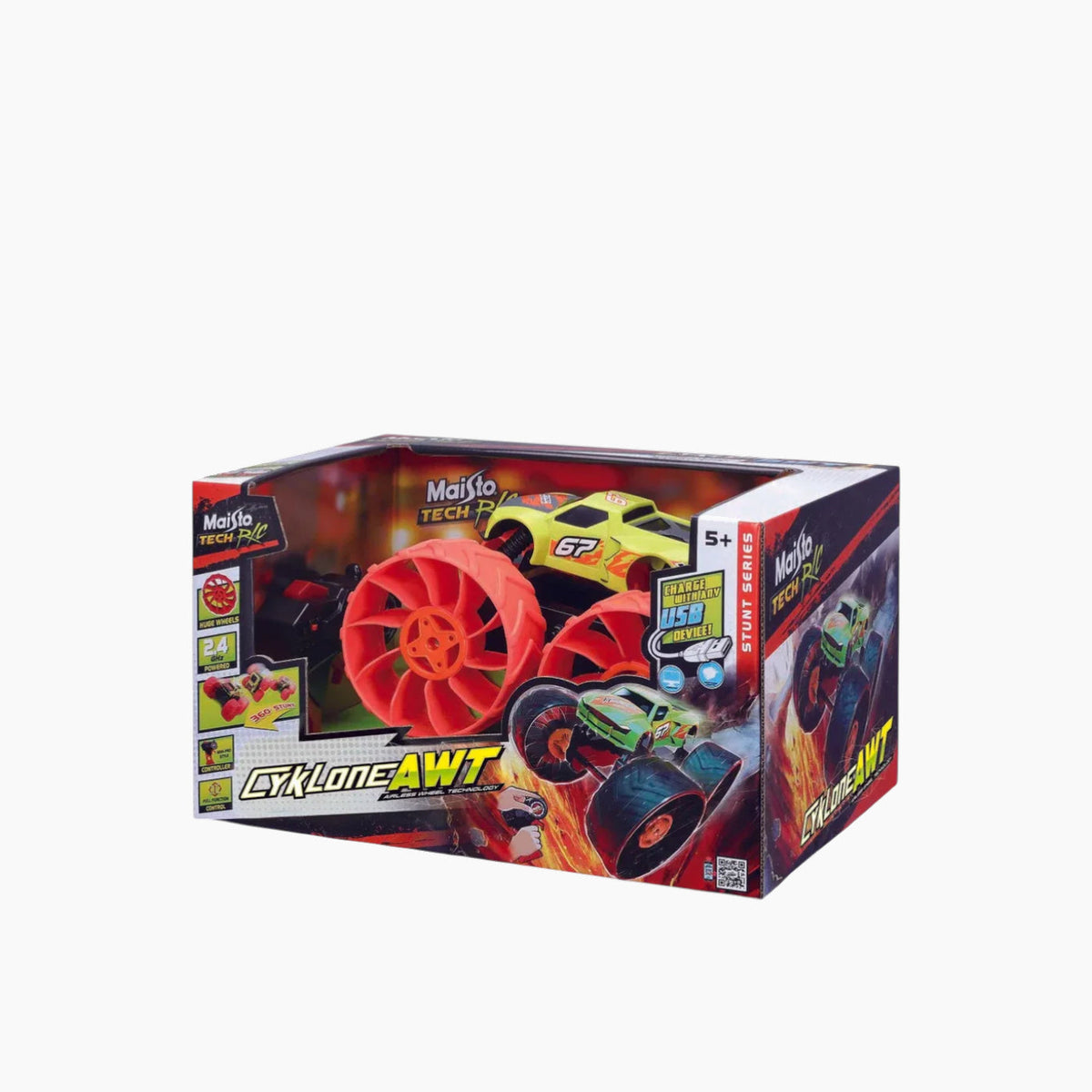 Maisto Cyklone AWT – 2.4 GHz (USB Rechargeable Vehicle) Remote Control Car