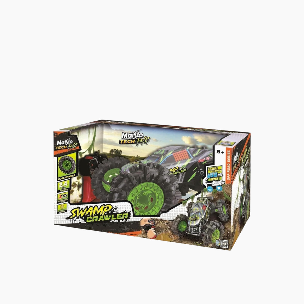 Maisto Swamp Crawler – 2.4 GHz (USB Rechargeable Vehicle) Remote Control Car