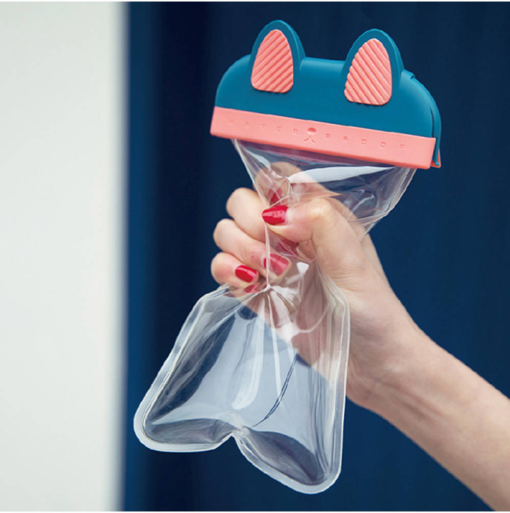 WiWU Kitty Waterproof Bag TPU Storage Bag for Swimming