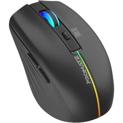 اوس لاسلكي Promate Kitt مريح مع إضاءة LED قابلة للشحن