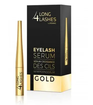 Long 4 Lashes Gold Eyelash Serum 4ml – Length & Volume