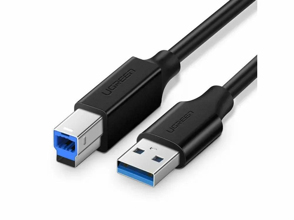 يوجرين كابل طباعة USB 3.0 AM إلى BM بطول 1م (أسود)