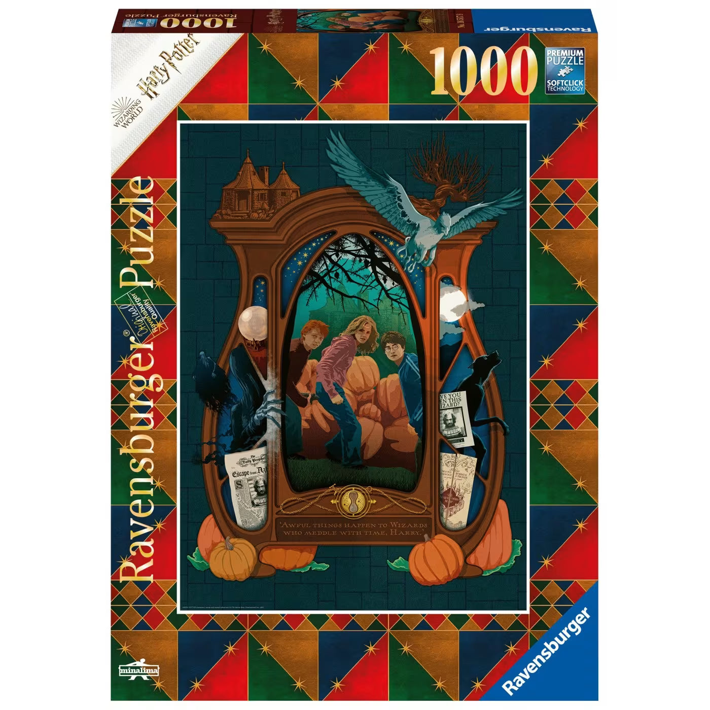 أحجية Ravensburger 1000 قطعة - هاري بوتر: سجين أزكابان