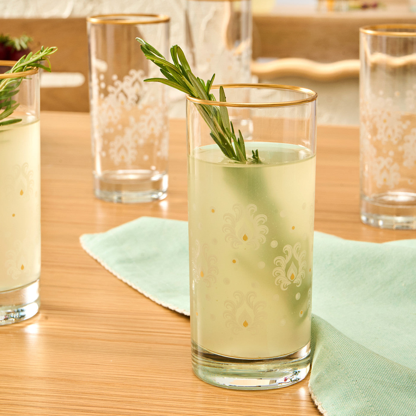 Derya 6-Piece Beverage Glass Set – Simple & Elegant