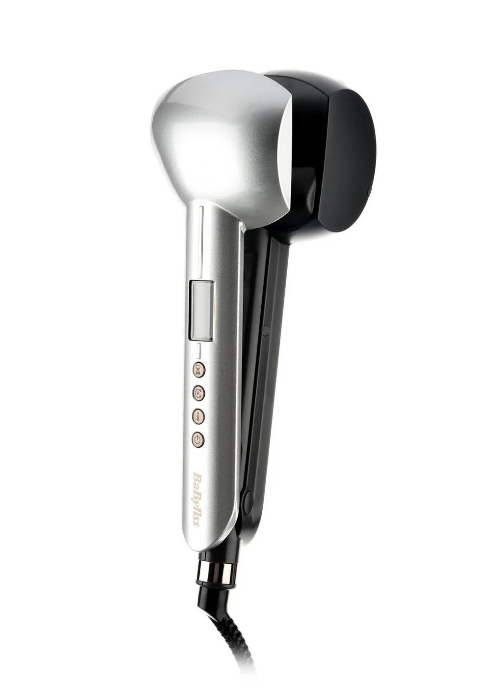 مكواة تجعيد بابيليس Secret Ionic مع شاشة LCD – رمادي