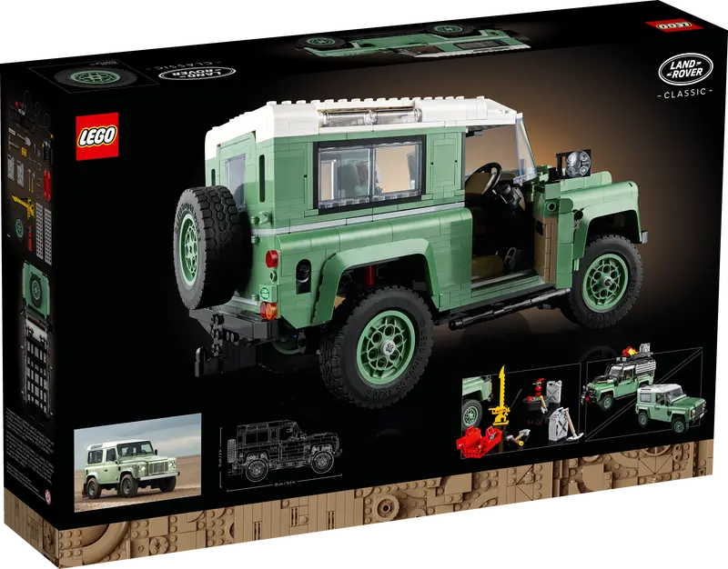 LEGO® Land Rover Defender 90 – مغامرة بناء كلاسيكية