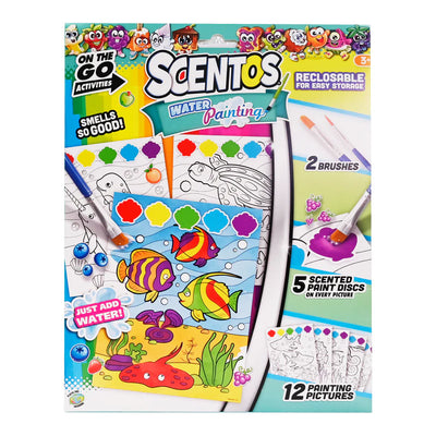 Scentos On The Go – مجموعة تلوين بالماء للأطفال Sealife