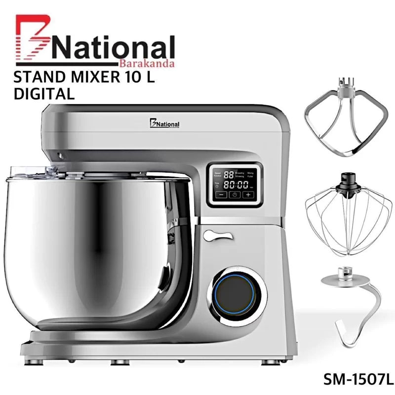 B NATIONAL Luxury electric mixer 3 in 1 capacity of 10 liters