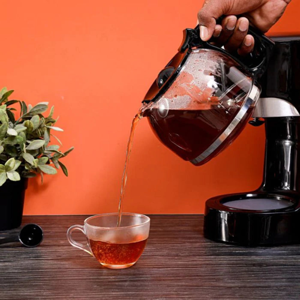 Geepas Cappuccino Maker 15 Bar Pressure 1.5L Water Tank