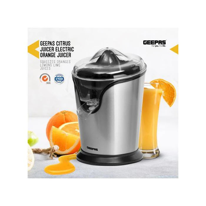 Geepas Citrus Juicer 100W Large Capacity