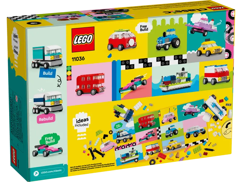ليجو كلاسيك+ - المركبات الإبداعية - مجموعة LEGO® Classic+