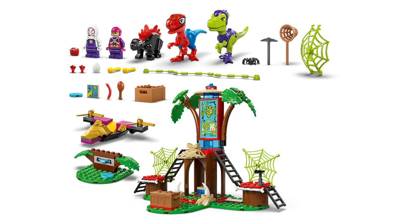 LEGO Spidey مع معركة الرابتور – بيت الشجرة 6526770