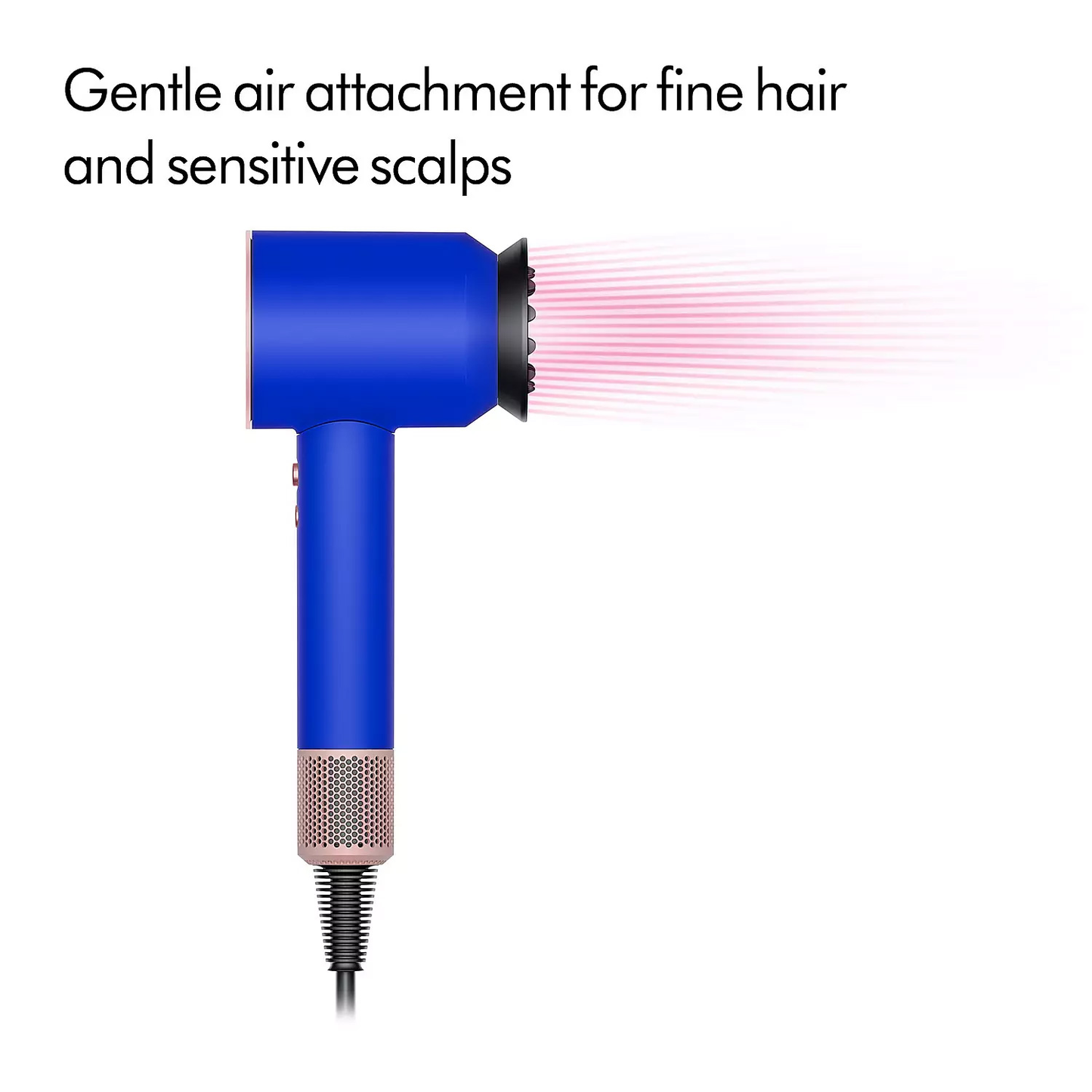 مجفف الشعر دايسون سوبرسونيك - أزرق خدود