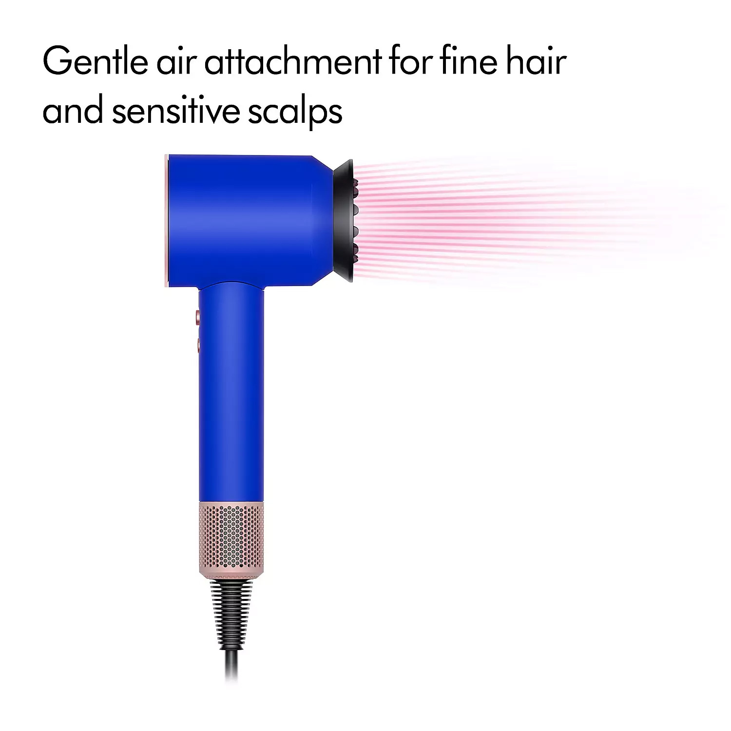 مجفف الشعر دايسون سوبرسونيك - أزرق خدود
