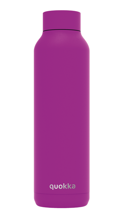 QUOKKA THERMAL SS BOTTLE SOLID PURPLE 630 ML