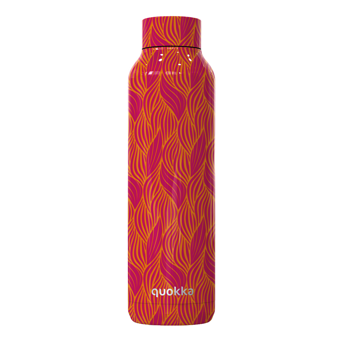 QUOKKA THERMAL SS BOTTLE SOLID ORANGE BLOOM 630 ML