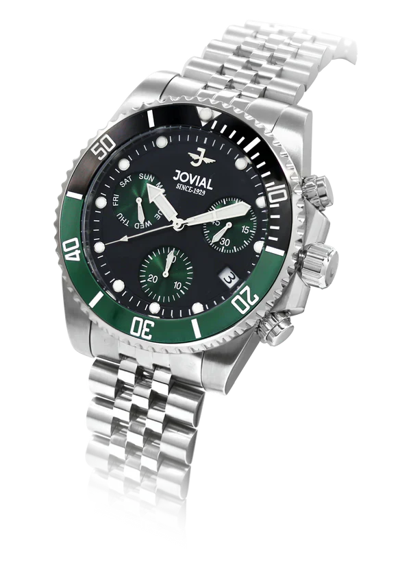 JOVIAL 6703GSMC03GR MEN WATCH