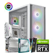 INTEL CORE ULTRA 7 265KF // RTX 5080 16GB // 32GB RAM - High End Black & White Build