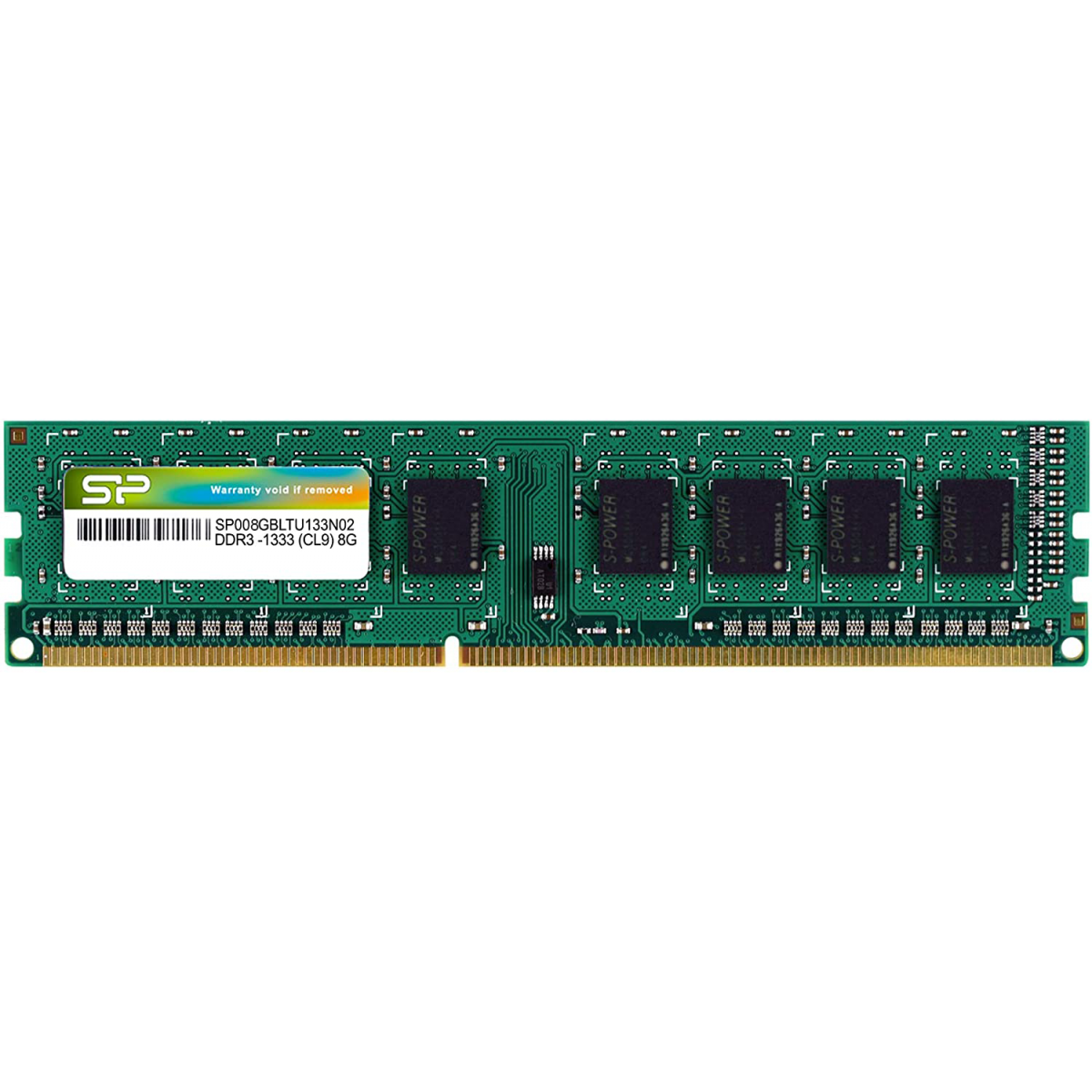 Silicon Power Ram 8GB PC High  Voltage 1333 MHZ-SP-DDR3-8GB-1333/PC