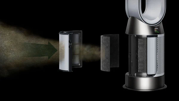 جهاز تنقية الهواء دايسون هوت آند كول الجيل الأول HP10 / الاستشعار التلقائي - أبيض