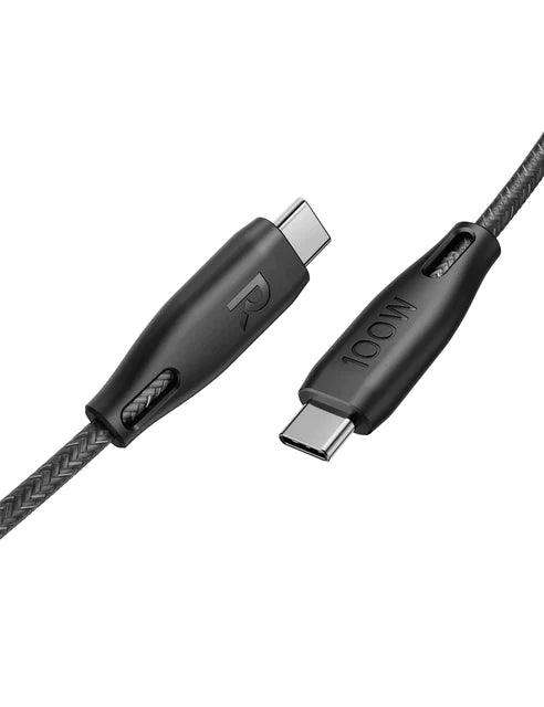 كابل شحن سريع من Ravpower Type-CC بطول 1.5 متر وقوة 100 وات (RP-CB1035)