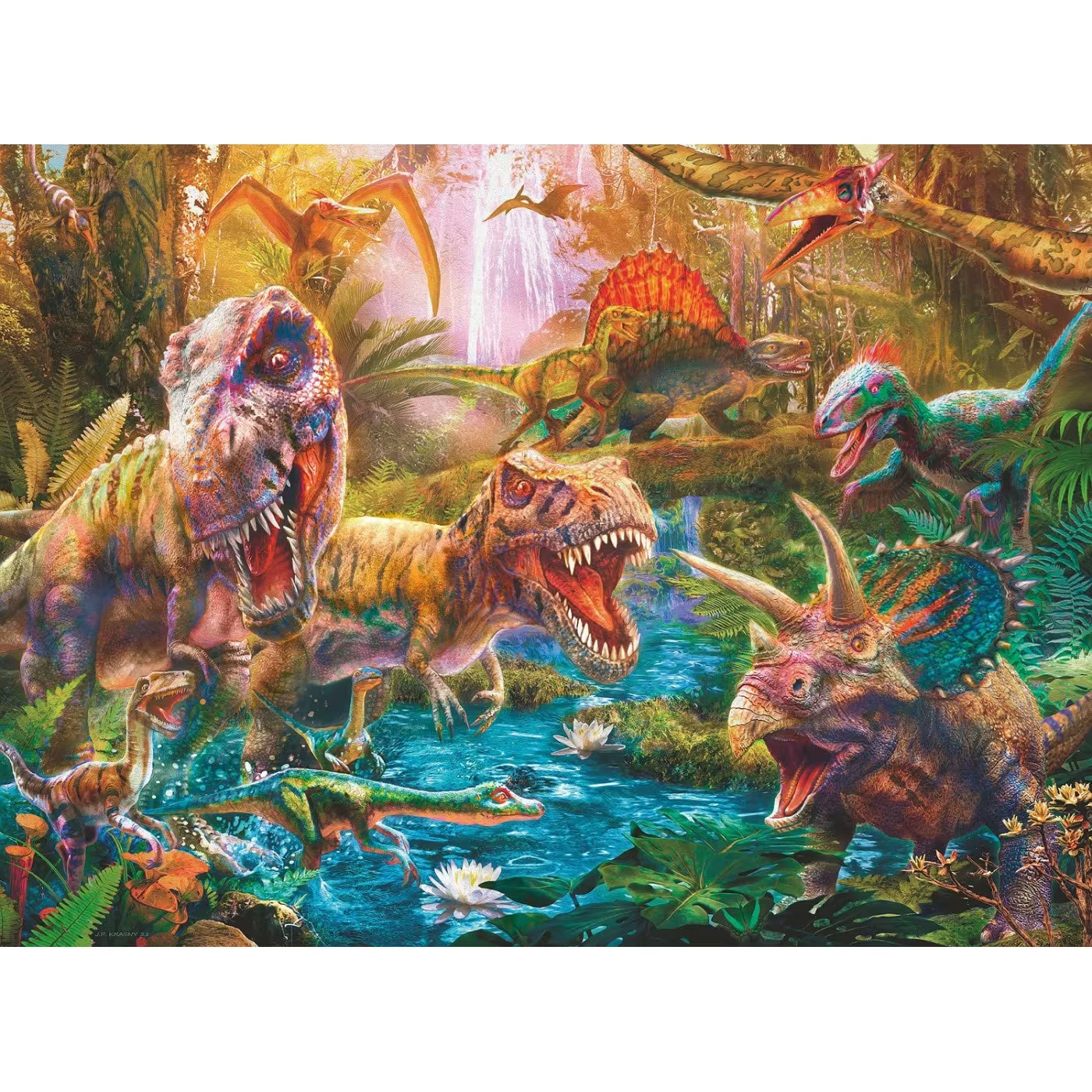 Ravensburger 150XXL Pcs Puzzle Dinosaurs 13348