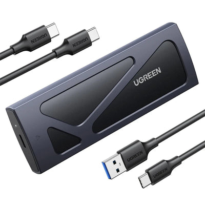 UGREEN M.2 NVMe Enclosure 10Gbps with USB-C & USB-A Cables