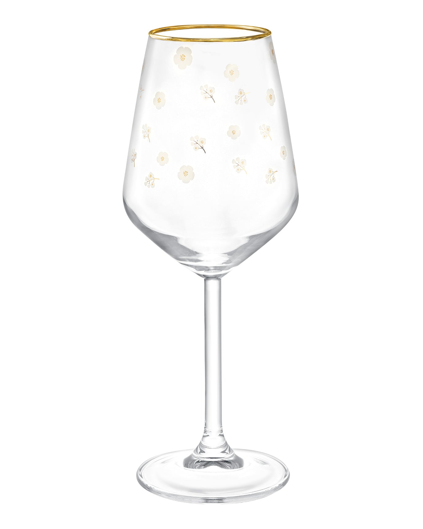 José - Villagues Marguerite 4-piece Wine Glass Set - 350ml - Madame Coco JO