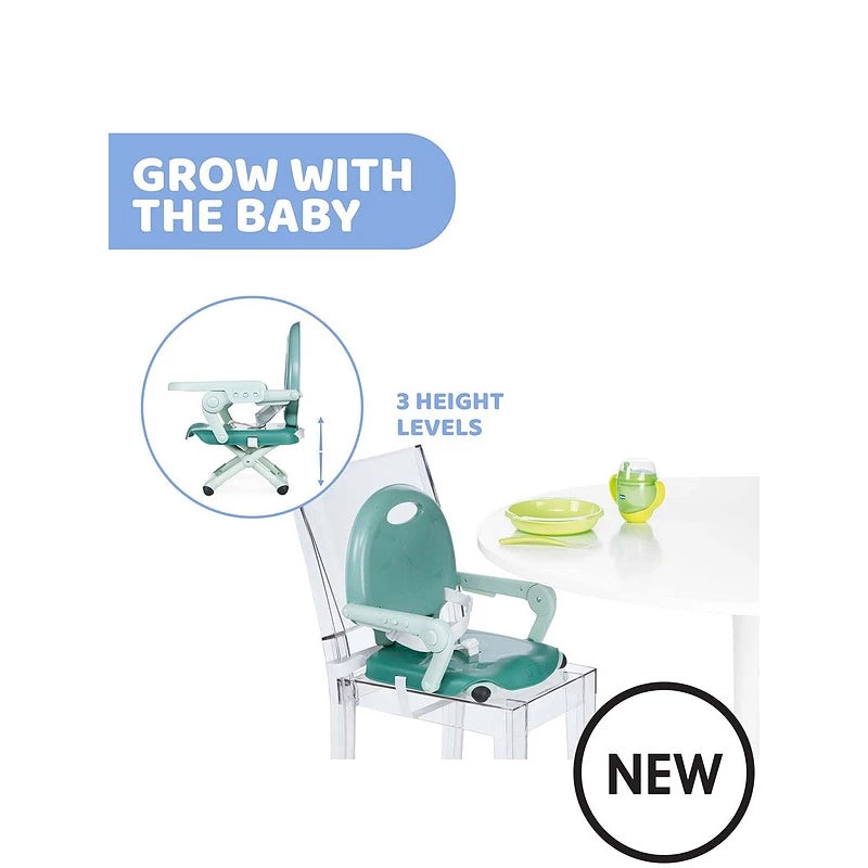 Chicco Pocket Snack Highchair – Compact & Sage Green